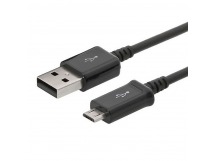 Кабель USB - micro USB - ECB-DU4AWE для Samsung (0.8 м) (black)